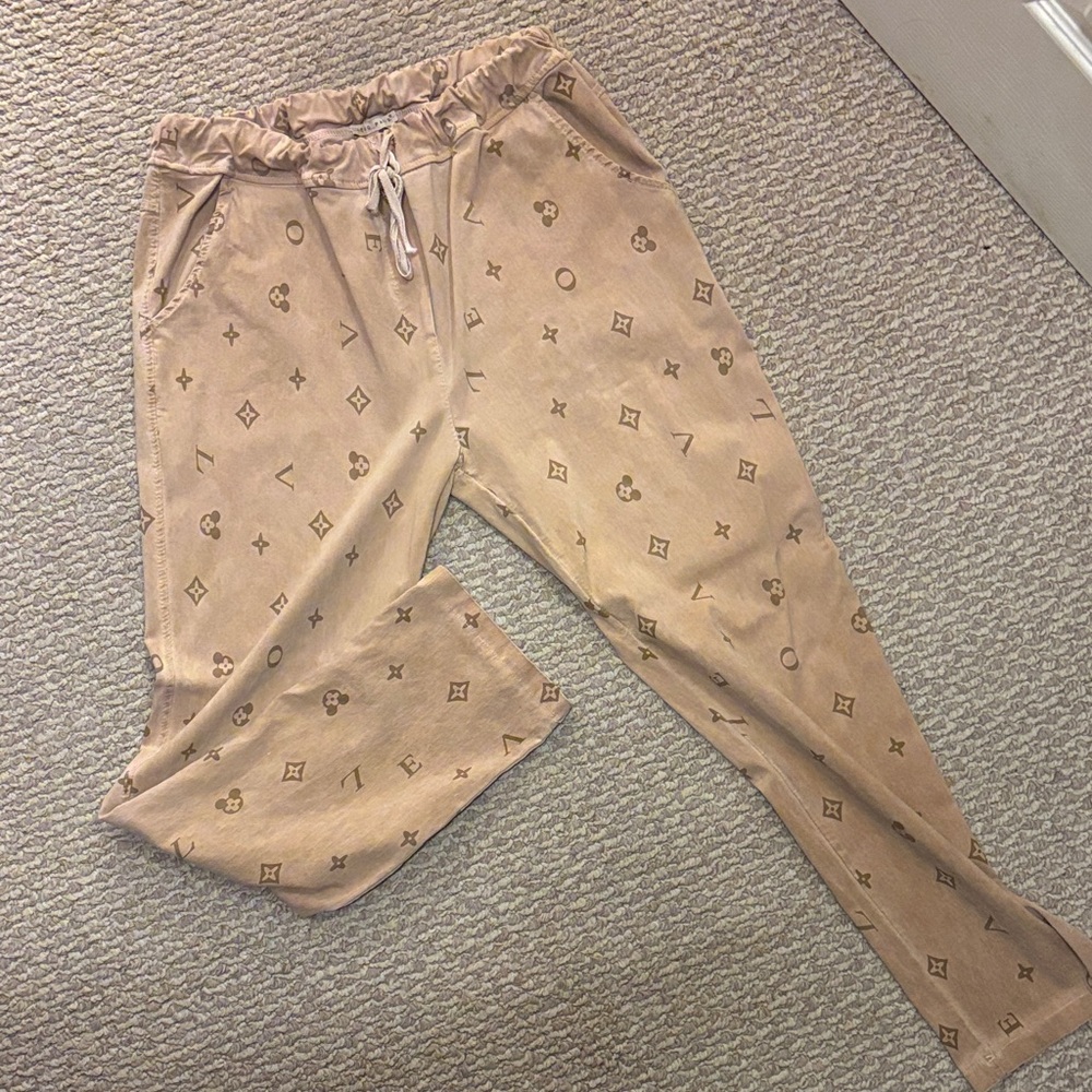 Tempo Paris Beige Joggers